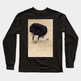 Ostrich. Long Sleeve T-Shirt